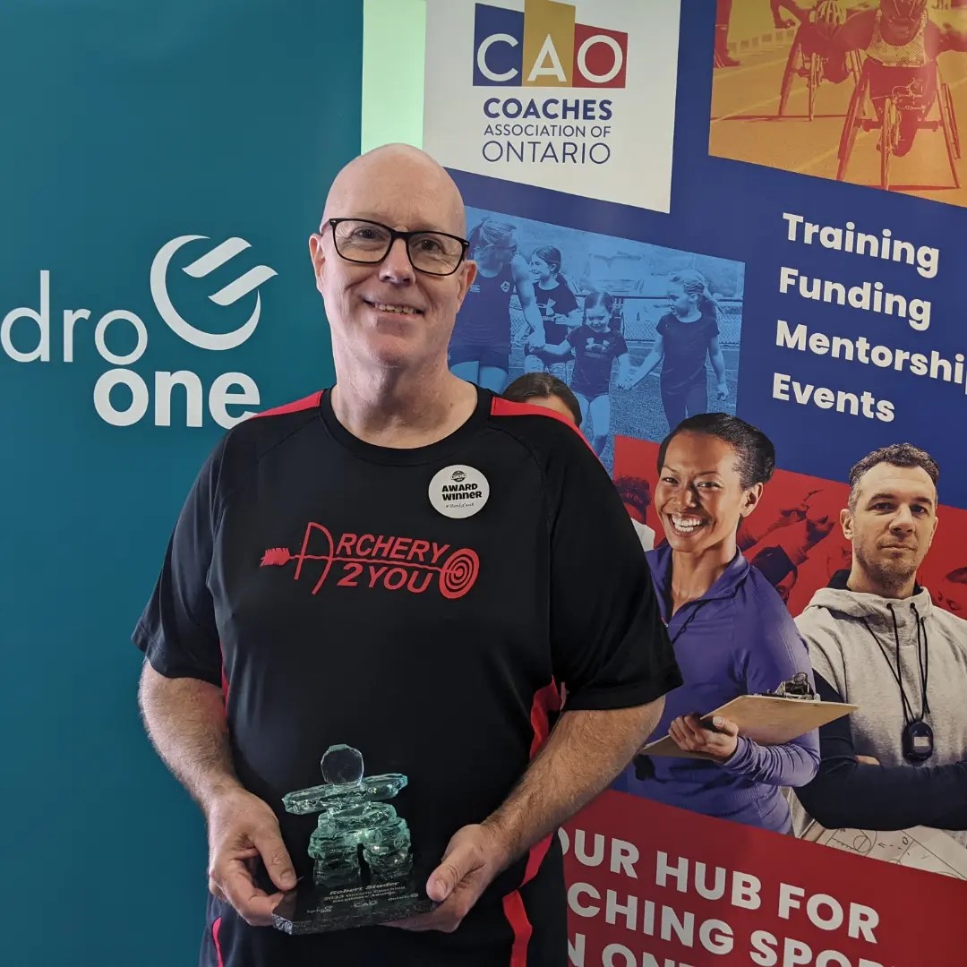 Ontario Coaching Excellence Awarded to Robert Studer - Archery 2 You